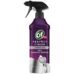 CIF Perfect Finish Limescale Removal Multi-Purpose Cleaner Spray for Kitchen & Bathroom Surfaces, Suitable for Shower, Chimney, Gas Stove, Tiles & Sink, 435ml - Fast UK Delivery