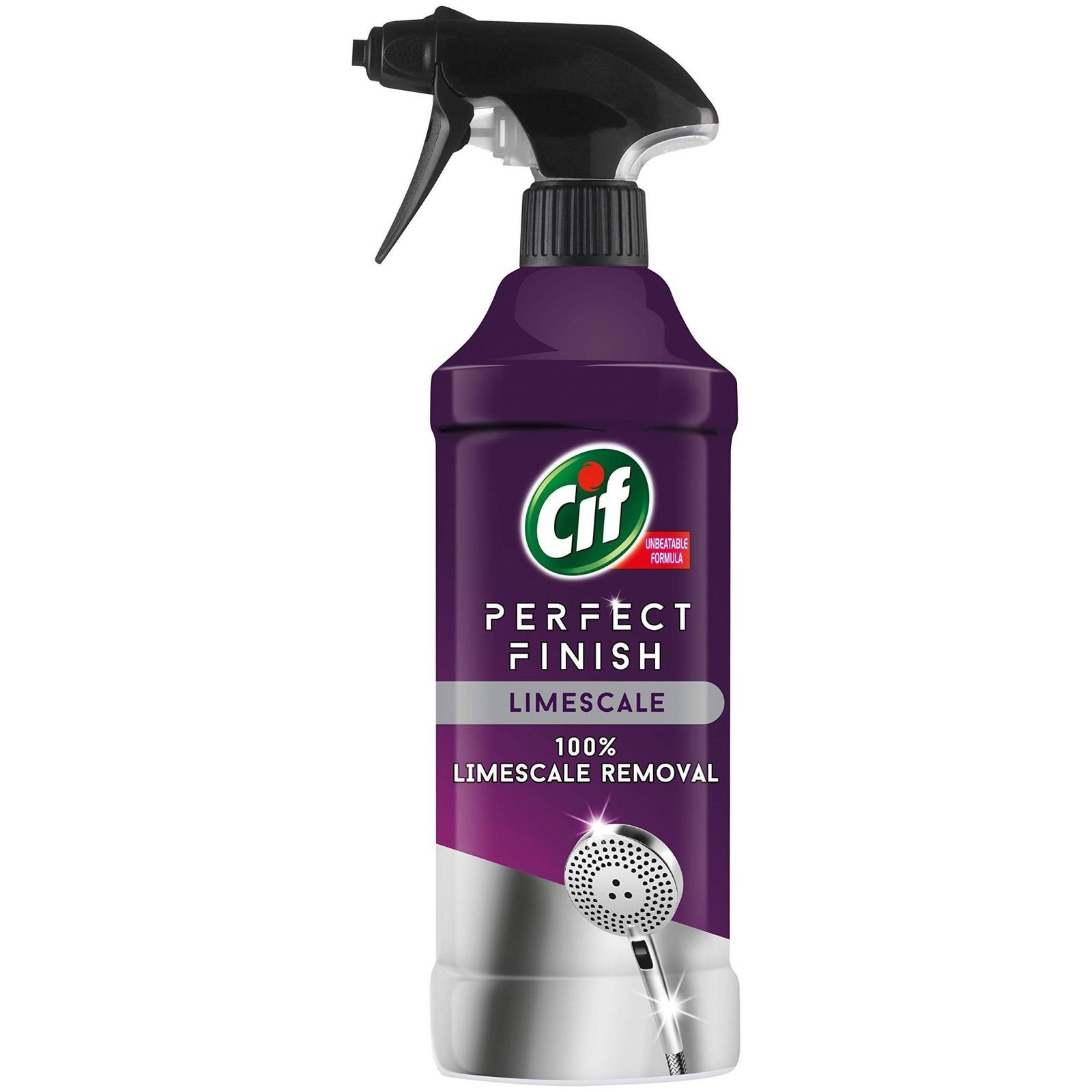 uk71zMIkSYiqL-1.jpg CIF Perfect Finish Limescale Removal Multi-Purpose Cleaner Spray for Kitchen & Bathroom Surfaces, Suitable for Shower, Chimney, Gas Stove, Tiles & Sink, 435ml - Fast UK Delivery - Image 1