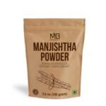 MB Herbals Manjishtha Powder 100g | Food grade | DIY Face Pack | Free from preservatives | Paraben Free | Sulphate Free | No fillers | Skin Care | Face Pack Formulations