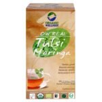 Organic Wellness Tulsi Moringa, 25 Teabags | Sahjan | Drumstick Leaf Powder for Weight Loss - Fast UK Delivery