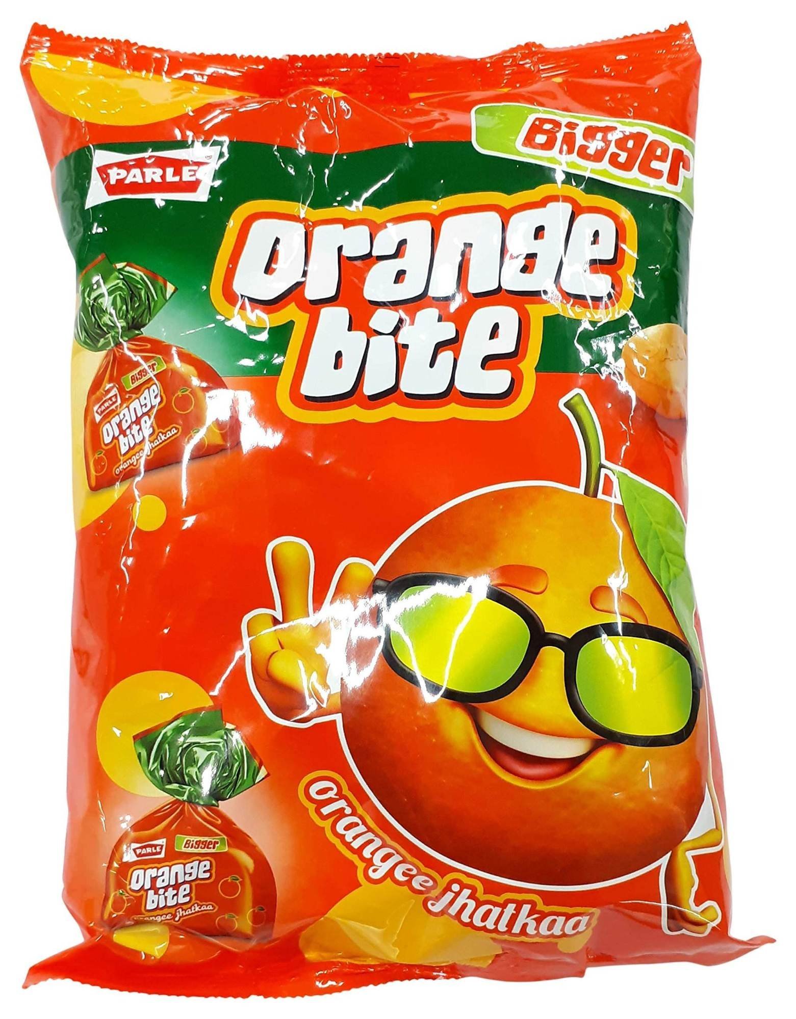 uk81-f2HUkPL-1.jpg Parle Candy - Orange Bite, 390g Pouch - Fast UK Delivery - Image 1