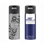 David Beckham David Beckham Classicblue + Homme Deo Combo Set - Pack Of 2, 300 ml (Pack of 2) - Fast UK Delivery
