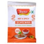 SWAD Hot & Spicy Schezwan 40g- Pack of 50 | Dip | Spread | Chutney | Marinate - Fast UK Delivery