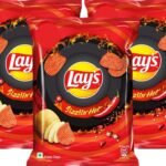 Lay's Sizzlin Hot Potato Chips, 26g (Pack Of 3) Humarabazar - Fast UK Delivery