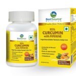 BestSource Curcumin with Piperine, Turmeric daily care for Immunity & antiinflammatory properties, 95% standardized, 500mg, 60 Veg Capsules - Fast UK Delivery