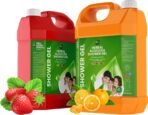 Parle Ropvatika 10 Liter Aloe Vera Shower Gel, STOR Variants, Body Wash with Natural Ingredients - Fast UK Delivery
