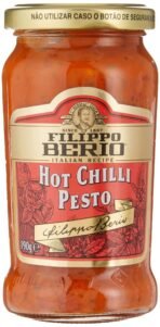 Filippo Berio Hot Chilli Pesto, 6.7 oz 190 g - Fast UK Delivery