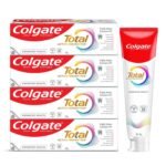 Colgate Total Advanced Health Anti-germ Toothpaste, 480g, Tooth Paste with 12-Hour Anti-Germ Protection, Whole Mouth Health (Combo Pack Offer) - Fast UK Delivery