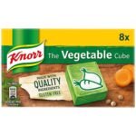 Knorr The Vegetable Stock Cube 8X, Gluten Free, 80 g (100402648) - Fast UK Delivery