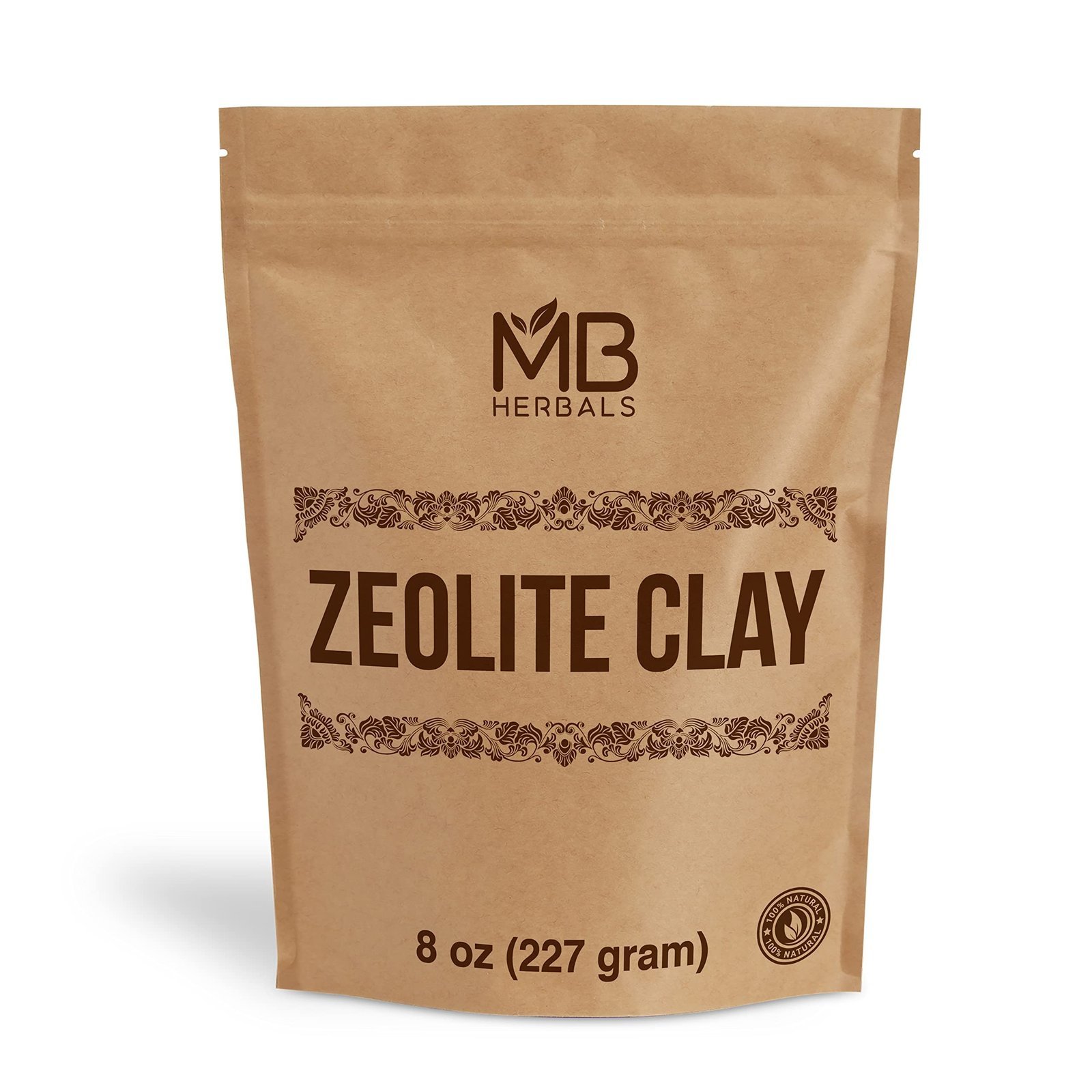 uk81Bm7sRkKL-1.jpg MB Herbals Zeolite Clay 227g | Natural with minerals | For Healthy Hair & Skin - Fast UK Delivery - Image 1