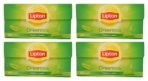 Lipton Green Tea - Pure and Light, 32.5 Grams, 25 Tea Bags (Pack of 4) - Fast UK Delivery