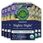 Traditional Medicinals Organic Nighty Night, 16-Count Boxes (Pack of 6) - Fast UK Delivery