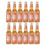 Coolberg Peach Non Alcoholic Beer 330ml Glass Bottle - Pack of 12 (330ml x 12) - Fast UK Delivery