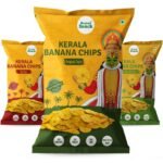 Beyond Snack Nendran Kerala Banana Chips | Combo pack (Original salted, Peri Peri, Sour cream Onion & Parsley)| Thin Crunchy Crispy Snack |300g (100g*3packs) - Fast UK Delivery