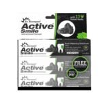 Dr. Morepen Active Smile Charcoal Toothpaste with Bamboo Brush 100 gm - Pack of 6 - Fast UK Delivery