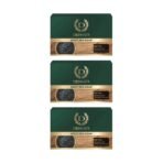 DENVER Detox Body Spa Soap -125GM Each (Pack of 3) | Enriched With Activated Charcoal | Deep Clean Bathing Soap and Anti-pollution Effect - Fast UK Delivery