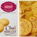 Karachi Bakery Chai Biscuit, 400g & Karachi Bakery Badam Pista Biscuits, 400g - Fast UK Delivery