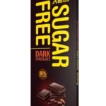 AMUL SUGARFREE Dark Chocolate 150G Pack of 2 - Fast UK Delivery
