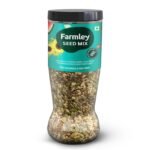 Farmley Seeds Mix, 1 Kg Edible Seed I Healthy Diet Snacks | 100% Natural and Roasted Chia + Pumpkin + Flax + Watermelon + Sunflower Seeds - Fast UK Delivery