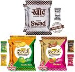 Swad Digestive Candy (3x50) & Mixed Flavors Candy (3x50) Imli, Pan, Coffee, Aam,Orange + Vitamin C, Regular | | 6 Packs x 50 Toffee - Fast UK Delivery