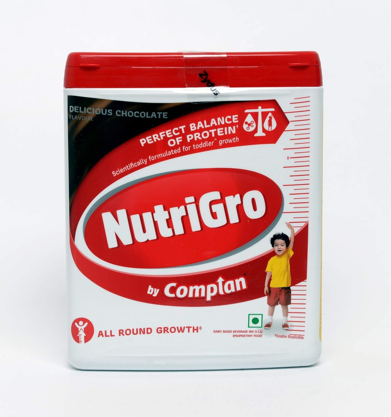 uk81Ju64csnsL-1.jpg Complan Nutri Gro Nutritious Drink For Kids (2 To 6 Years), Milk Based Drink With 33 Essential Vitamins & Minerals (400G Pack Of 1) - Delicious Chocolate, Powder - Fast UK Delivery - Image 1
