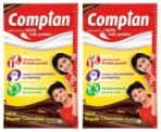 Complan Nutrition Drink Powder for Children, Royale Chocolate Flavour, 1 kg Carton | Nutrition drink for kids with protein & 34 vital nutrients (Pack of 2) - Fast UK Delivery