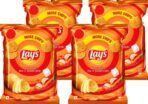 Lay's Potato Chips Hot 'N' Sweet Chilli 30G ( PACK OF 4 ) - Fast UK Delivery