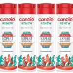 Candid Renew Daily Calamine Talc - 100 g (Pack of 4) - Fast UK Delivery