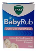 Vicks BabyRub Comfort for Babies, 25ml Carton - Fast UK Delivery