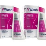 VWash Plus Intimate Hygiene Wash - 100 ml (Pack of 2) - Fast UK Delivery