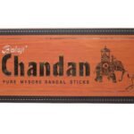 Balaji Chandan - Pure Mysore Sandal Incense Sticks - 25 Sticks - Fast UK Delivery