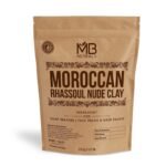 MB Herbals Moroccan Rhassoul Clay (Nude) Powder 227g | Mild Clay for Making Soaps and Face Packs | For Skin Care Mask & Hair Cleanser - Fast UK Delivery