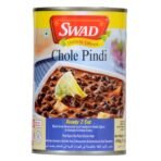 SWAD Ready to Eat Chole Pindi Instant Mix Vegetarian with No Added Preservative and Colours - 450 gm - Fast UK Delivery
