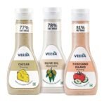 Veeba Caesar Dressing, 300g with Olive Oil Mayonnaise, 300g and Thousand Island Dressing, 300g - Fast UK Delivery