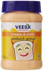 Veeba Cheese and Chilli Sandwich Spread, 250 Grams (Pack of 2) - Fast UK Delivery