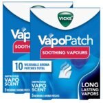 Vicks Vapopatch With Long Lasting Soothing Non-Medicated Vapors For Adults&Children Ages 6+,Two 5Ct Cartons - Fast UK Delivery