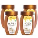 Dr. Morepen Natural & Pure Honey Multi Flora & No Sugar Adulteration 250G Pack Of 4 - Fast UK Delivery