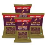 Cornitos Nacho Chips Sizzlin Jalapeno CRUNCH ON THE MUNCH (Pack of 4) - Fast UK Delivery