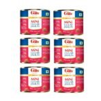 Gits MiNi Gulab Jamun Open & Eat Tin 225 ml | Pack Of 6 Tins | 8 Gulab Jamuns In Each Tin | Quick Sweet Cravings - Fast UK Delivery