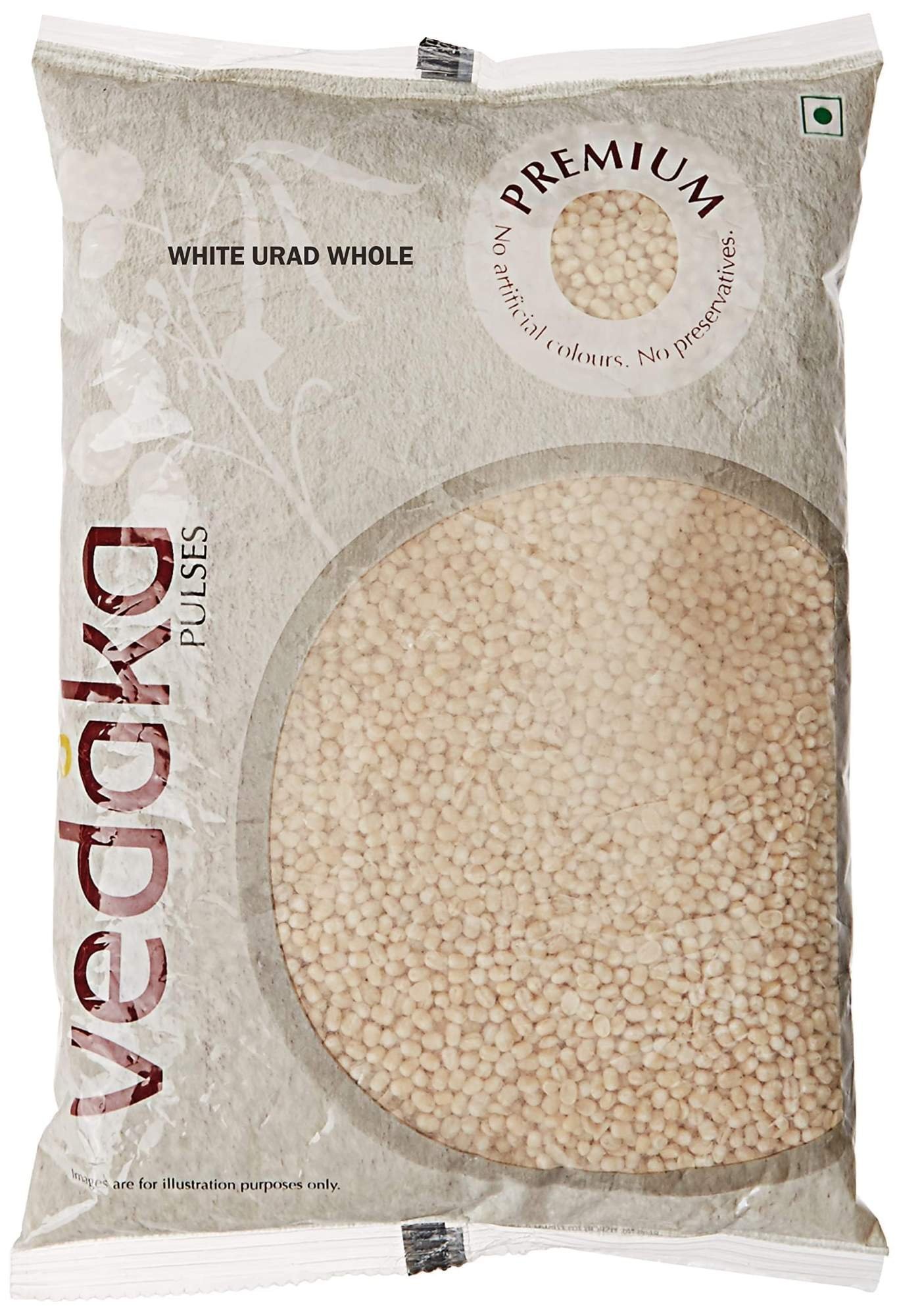uk81TboOByzAL-1-1.jpg Vedaka Premium White Urad Whole, 1kg - Fast UK Delivery - Image 1