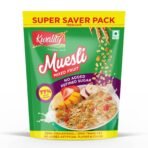 Kwality RCB Muesli Mixed Fruit Super Saver Pack 700g | Mixed Fruit | Zero Cholesterol & Trans Fat | No Added Refined Sugar | Healthy Food & Breakfast Cereal | Endorsed by Royal Challengers Bangalore (RCB) - Fast UK Delivery