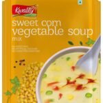 KWALITY Sweet Corn Vegetable Soup Mix with instant natural powder 50g (Pack1) - Fast UK Delivery