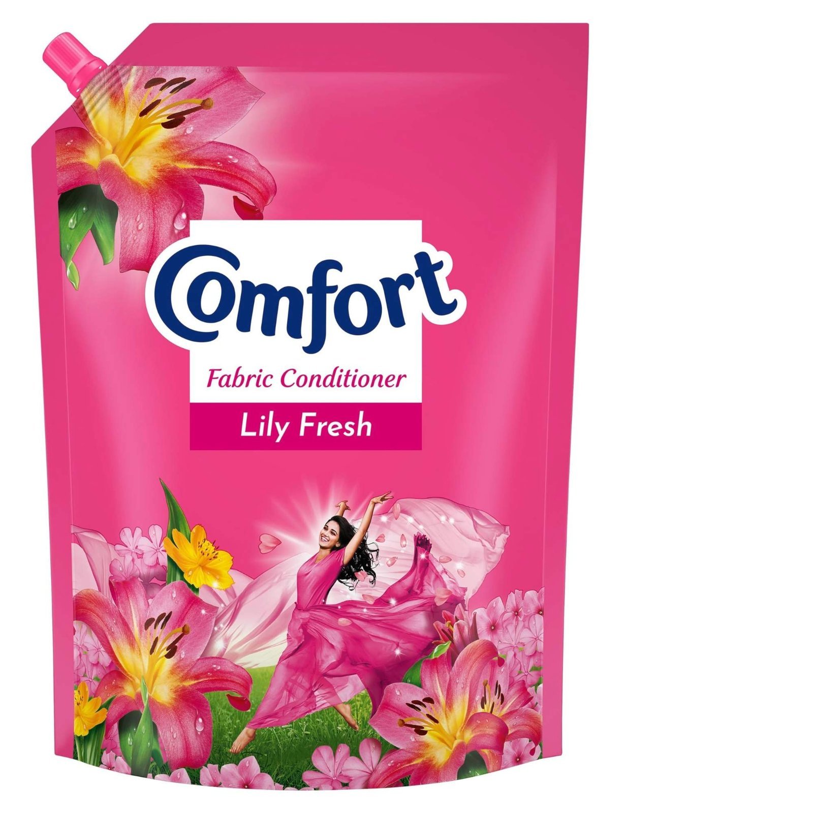 uk81Vozz41tzL-1.jpg Comfort After Wash Fabric Conditioner (Fabric Softener) Pouch, For Softness, Shine And Long Lasting Freshness, 2 Ltr - Fast UK Delivery - Image 1