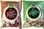 NATURE SMITH SACHET OREGANO SEASONING & NATURESMITH CHILLI FLAKES SACHET | COMBO OF 2 SACHET POUCH, 225 gram - Fast UK Delivery