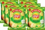 Lay's Potato Chips - American Style Cream & Onion Flavour 12.5g (Pack of 6) - Fast UK Delivery