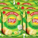 Lay's Potato Chips - American Style Cream & Onion Flavour 12.5g (Pack of 6) - Fast UK Delivery