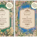 Kama Ayurveda Organic Indigo Powder, 100g & Kama Ayurveda 100% Organic Henna Powder, 100g - Brown & Kama Ayurveda Nalpamaradi Thailam Skin Brightening Treatment- 50 ml - Fast UK Delivery