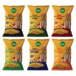 Beyond Snack Nendran Kerala Banana Chips | Combo pack (Original Salted, Desi Masala , Salt and Pepper,Peri Peri, Sour Cream Onion Parsley, Hot and Sweet Chilli )| Thin Crunchy Crispy Snack |600g (100g*6packs) - Fast UK Delivery