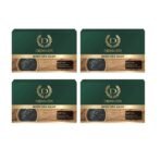 DENVER Detox Body Spa Soap -125GM Each (Pack of 4) | Enriched With Activated Charcoal | Deep Clean Bathing Soap and Anti-pollution Effect - Fast UK Delivery