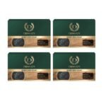 DENVER Detox Body Spa Soap -125GM Each (Pack of 4) | Enriched With Activated Charcoal | Deep Clean Bathing Soap and Anti-pollution Effect - Fast UK Delivery